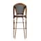 Flash Furniture NavyWhite PE Rattan Stacking Paris Stools, 2PK 2-SDA-AD642001-BS-BKWH-NAT-GG - alternate 4